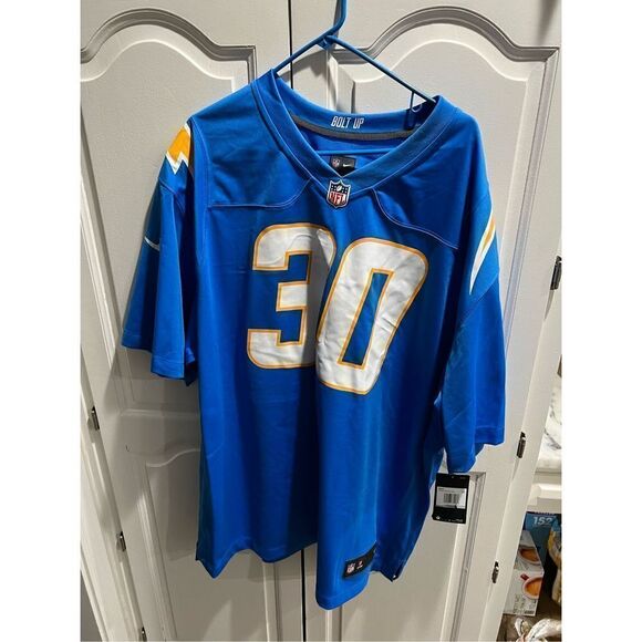 Men's Nike Austin Ekeler Powder Blue Los Angeles Chargers Game Jersey #30 SZ3XL - Picture 1 of 10